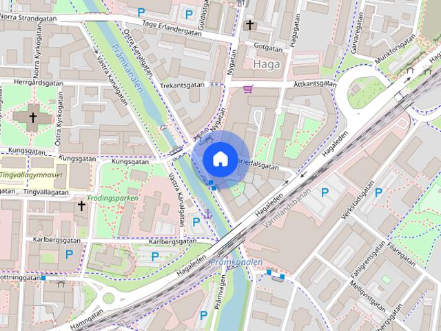 Lägenhet hyra i Haga, Karlstad
