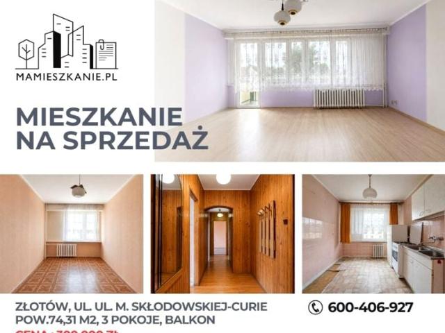 Mieszkanie na sprzedaż w Złotów, Wielkopolskie