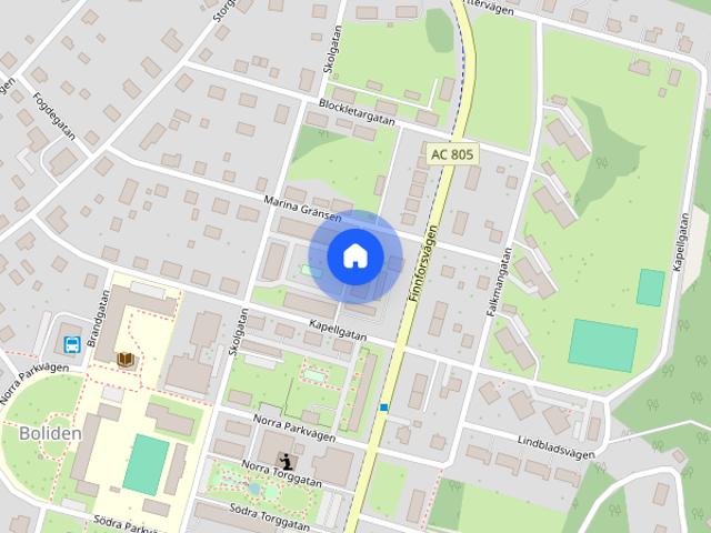 Lägenhet hyra i Boliden, Västerbotten