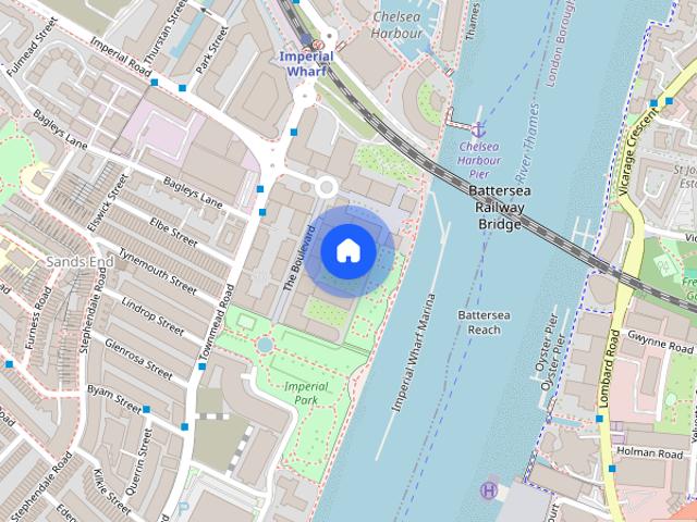 Apartment for rent in Imperial Wharf, Greater London