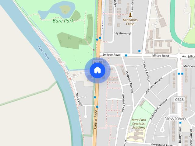 House for rent in Newtown, Stokesby