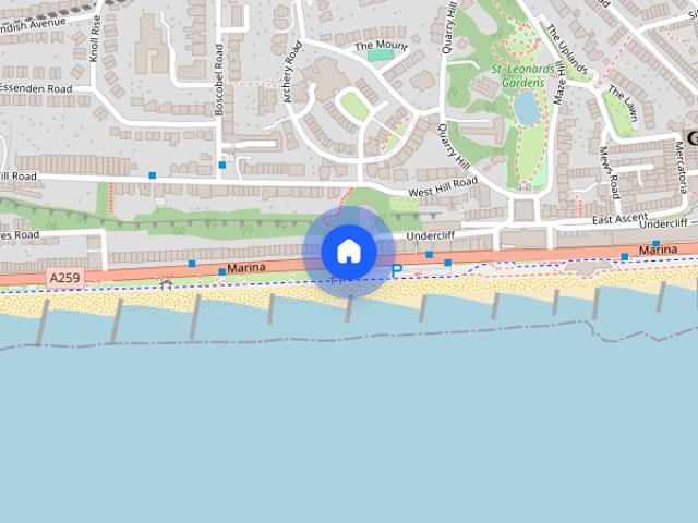 Apartment for rent in West Marina, Guestling Green