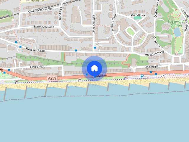 Apartment for rent in West Marina, Guestling Green