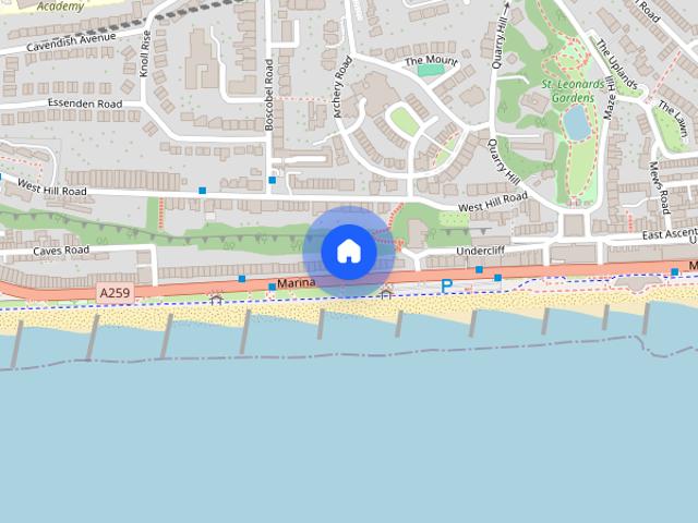 Apartment for rent in West Marina, Guestling Green