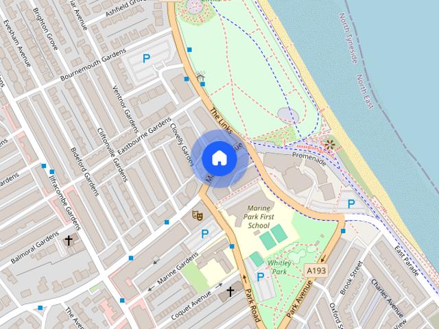 Apartment for rent in Whitley Bay, North Tyneside