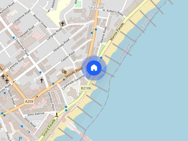 Apartment for rent in Roselands, Eastbourne