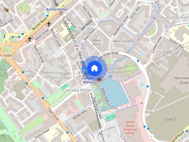 Apartment for rent in Rotherhithe, Greater London