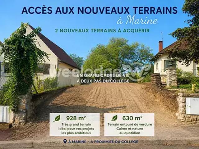 Terrain vente à Pontoise, Marines