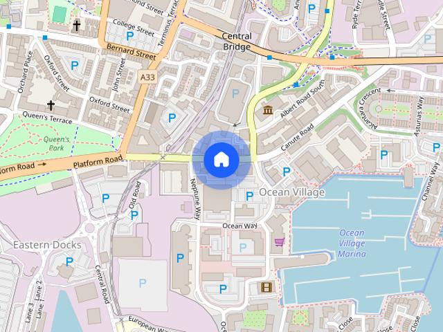 Apartment for rent in Ocean Village, Southampton