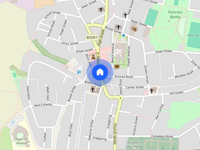 Apartment for rent in Penycae, Wales