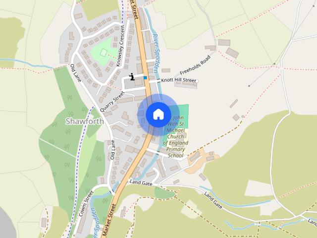House for rent in Irwell Vale, Lancashire