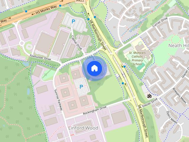 Apartment for rent in Linford Wood, Milton Keynes