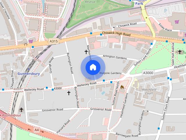 House for rent in London Borough of Hounslow, Strand