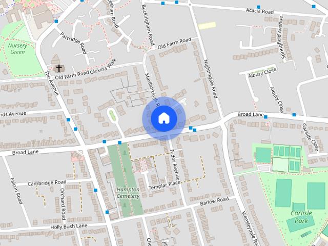 House for rent in Hampton, Greater London