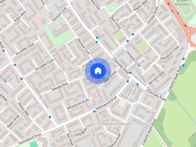 House for rent in Coleshill Heath, Solihull