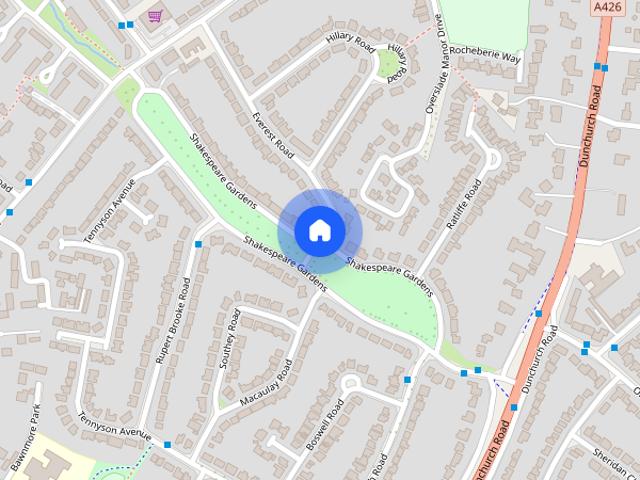 Apartment for rent in Overslade, New Bilton