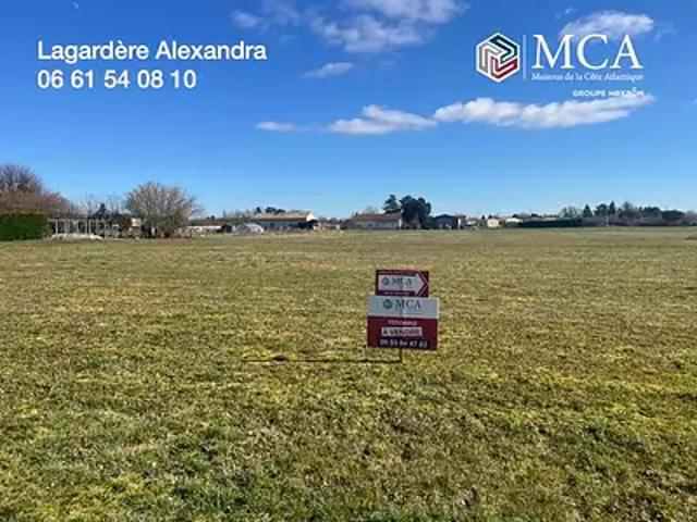 Terrain vente à Marmande