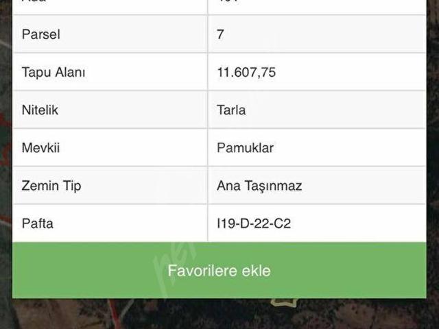 Ada Mahalle, İvrindi içerisinde satılık Arsa