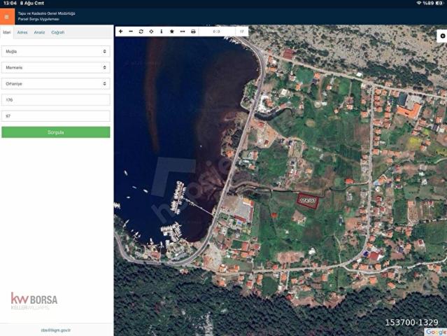 Marmaris, Muğla içerisinde satılık Arsa