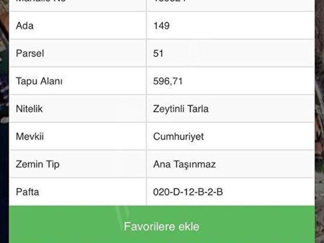 Marmaris, Muğla içerisinde satılık Arsa
