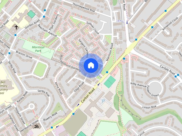 Apartment for rent in Thorneywood, City of Nottingham