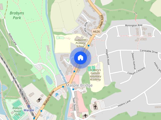 Apartment for rent in Ludworth Houses, Marple Bridge