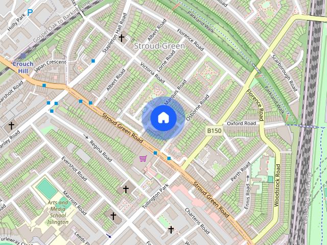 Apartment for rent in Stroud Green, Greater London