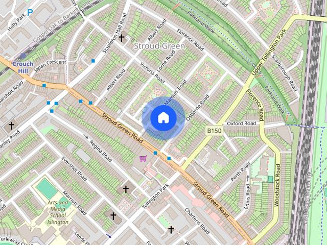 Apartment for rent in Stroud Green, Greater London