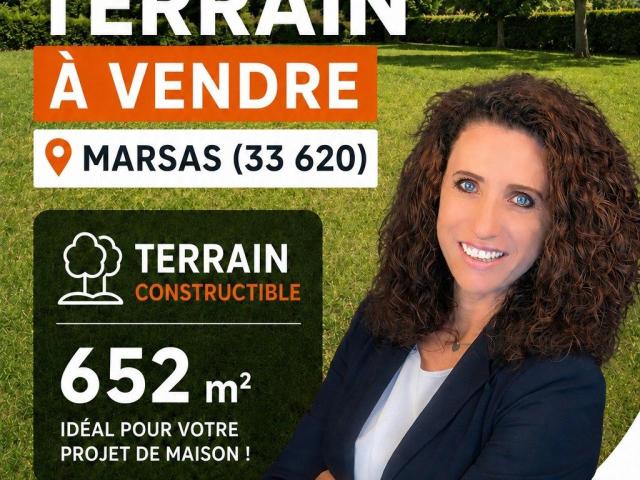Terrain vente à Blaye, Marsas