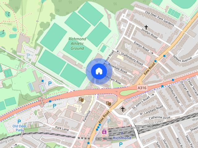 Apartment for rent in London Borough of Richmond upon Thames, Greater London