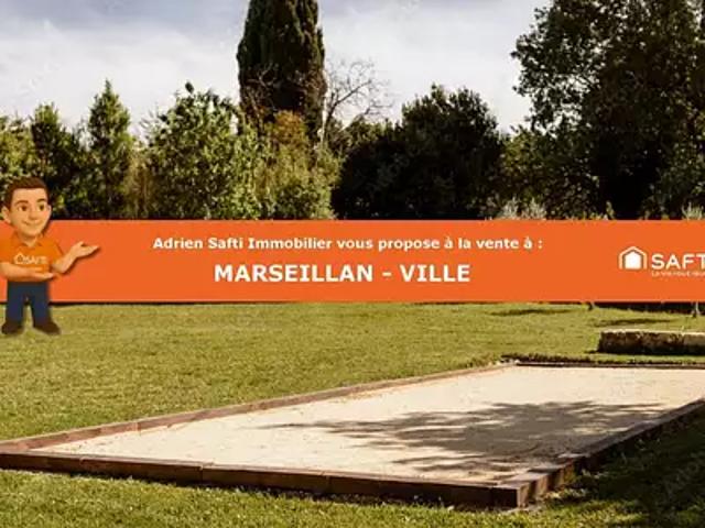 Terrain vente à Montpellier, Marseillan