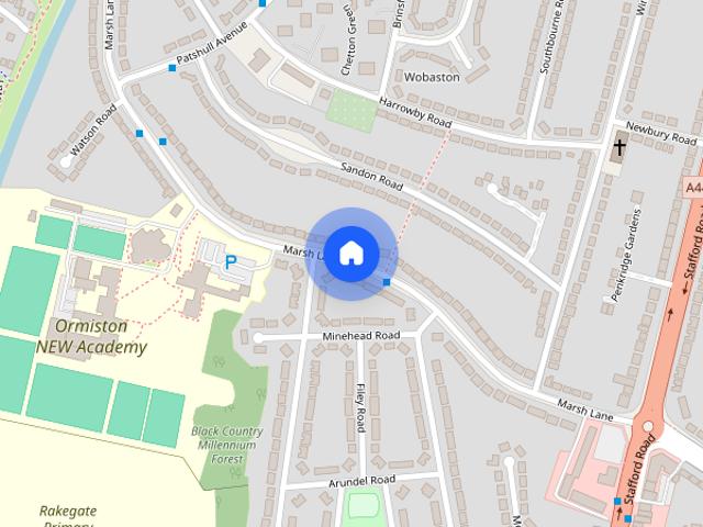 House for rent in Oxley, West Midlands
