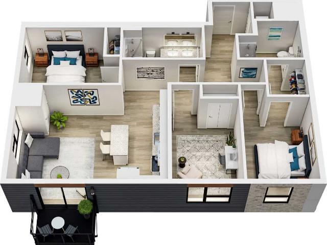 Apartment for rent in Union Park, Ramsey
