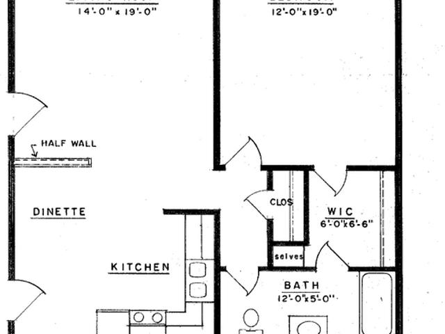 Apartment for rent in Bensenville, Illinois