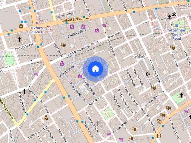 Apartment for rent in Soho, Greater London