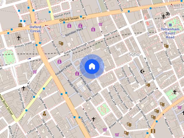 Apartment for rent in Soho, Greater London