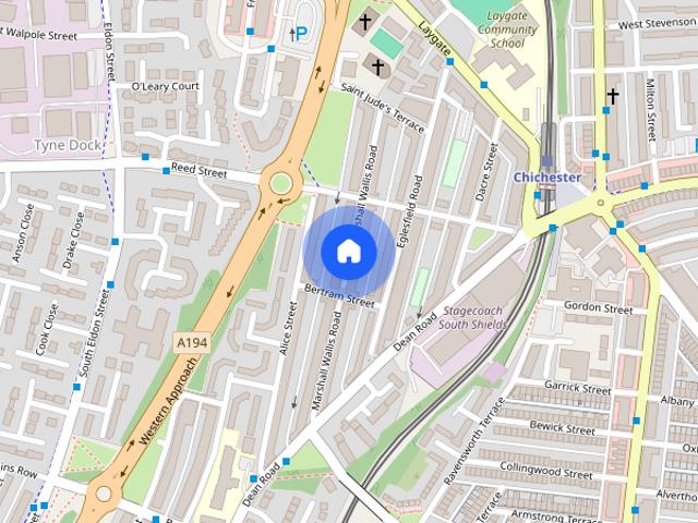 Apartment for rent in Westoe, South Shields