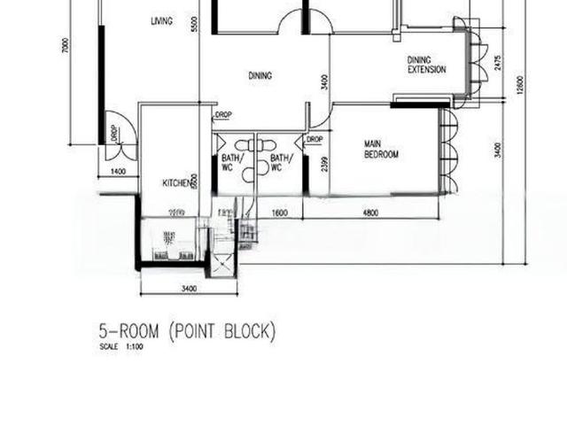 Detached House for sale in 23 North West