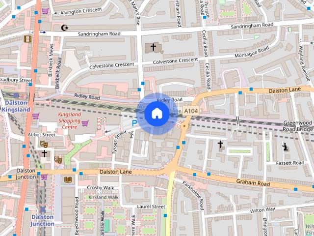 Apartment for rent in Dalston, De Beauvoir Town