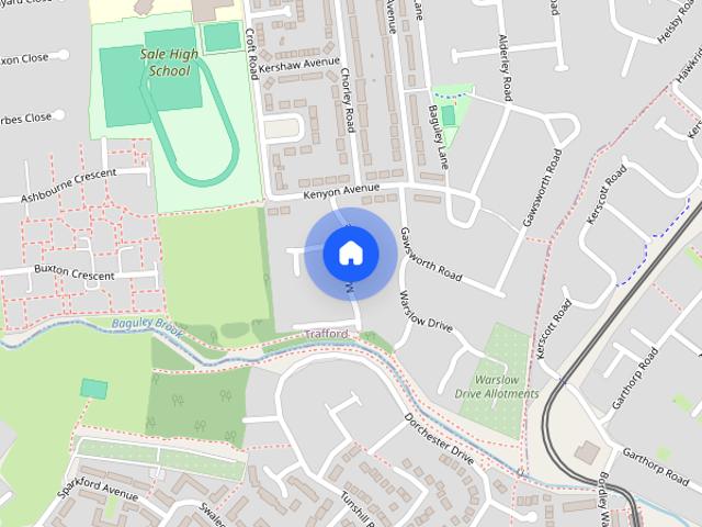 House for rent in Sale Moor, Trafford Park