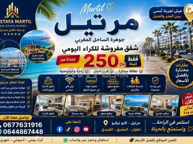 Appartement location à Martil, Tanger-Tétouan