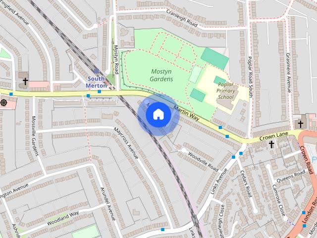 House for rent in London Borough of Merton, Merton Park