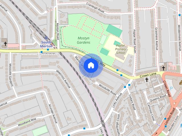 House for rent in London Borough of Merton, Greater London