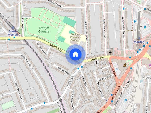 House for rent in London Borough of Merton, Greater London