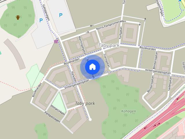 Lägenhet hyra i Täby, Stockholm