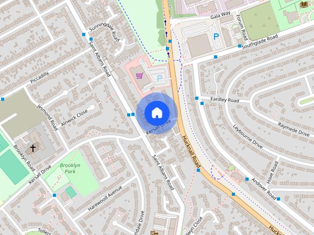 House for rent in Bulwell, City of Nottingham