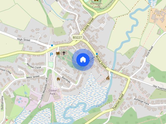 House for rent in Bampton, Mid Devon