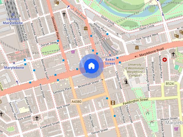 Apartment for rent in Marylebone, Greater London