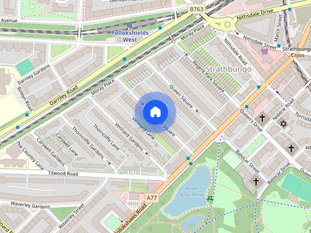 Apartment for rent in Strathbungo, Scotland