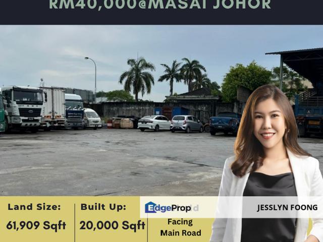 Warehouse for rent in Masai, Johor